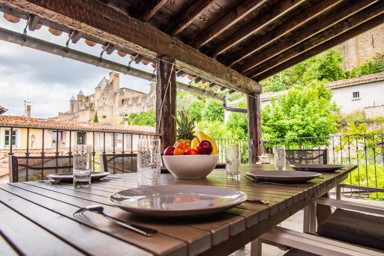 La Maison De La Tour Pinte Carcassonne Esterno foto