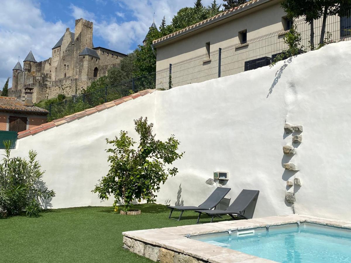 La Maison De La Tour Pinte Carcassonne Esterno foto